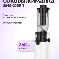Шнековая соковыжималка КТ-1164 - 250 Вт