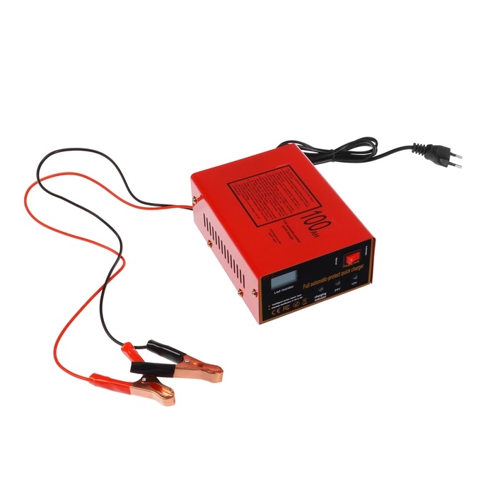 Зарядное устройство АКБ 12-24 В, 6-100 А/ч, автомат, 220 В, 200 Вт Зарядное устройство АКБ 12-24 В, 6-100 А/ч, автомат, 220 В, 200 Вт