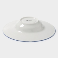 Тарелка для пасты "Blue Lagoon" Magistro 26см, 26,5х5,5, цвет белый, синий