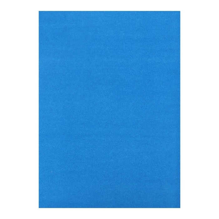 Бумага цветная бархатная А5, 10 листов, 10 цветов Мульти-Пульти, в папке