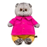 Мягкая игрушка "Басик в яркой курточке", 22 см Ks22-269