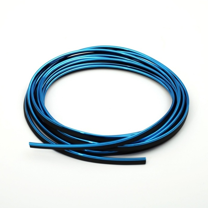 Молдинг гибкий TORSO, внутрисалонный, синий, 5 м Молдинг гибкий TORSO, внутрисалонный, синий, 5 м