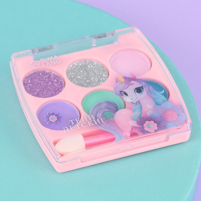 Тени детские «Для самой милой», МИКС 6 цветов Тени детские «Для самой милой», МИКС 6 цветов