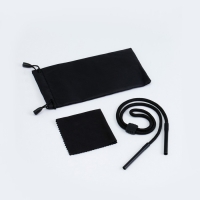 Футляр для очков, салфетка, цепочка, набор Футляр для очков, салфетка, цепочка, набор