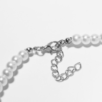 Бусы жемчуг &laquo;Невеста&raquo; шар №4,6,8, цвет белый, L=45 см