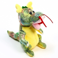 Мягкая игрушка &laquo;Дракон&raquo;, 27 см, цвет зелёный