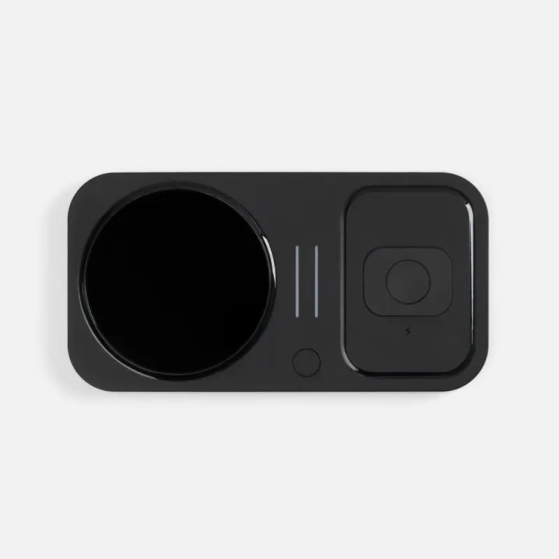 Беспроводное зарядное устройство с подогревом кружки Hot Task, черное