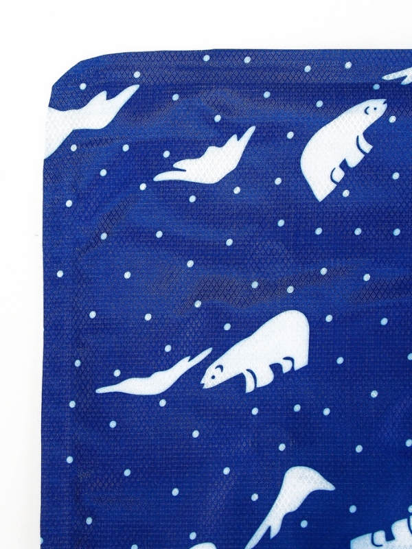 Коврик охлаждающий (гель), 120 х 70 см, мишки