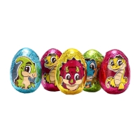 Яйца шоколадные "Динозавр", 75 г Яйца шоколадные "Динозавр", 75 г