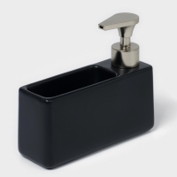 Дозатор для моющего средства с подставкой для губки Дозатор для моющего средства с подставкой для губки