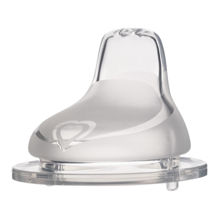 Соска для поильника M&B, мягкий носик, от 9 мес., антиколиковая, широкое горло &Oslash;50 мм., быстрый поток