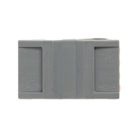 Строительно-монтажная клемма проходная, 32А, 0,08-4 мм2, 4 отв., фаза-ноль, набор 10 шт