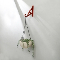 Кронштейн для кашпо, 20 см, пластик, «Барокко» Кронштейн для кашпо, 20 см, пластик, «Барокко»