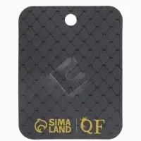 Зажим для кардигана "Ажур", х, цвет коричневый в чернёном золоте