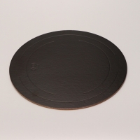 Подложка усиленная 28 см, черно - белая, 3,2 мм, набор 10 шт Подложка усиленная 28 см, черно - белая, 3,2 мм, набор 10 шт