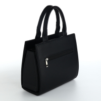 Сумка женская TEXTURA, тоут, средний размер, цвет чёрный