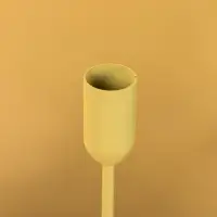 Подсвечник на 1 свечу текстурный "Оливковый" 8х8х25,5 см