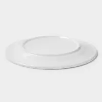 Тарелка Hanna Kn&ouml;vell, d=18 см, с бортом, фарфор, белая