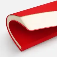 Ежедневник Vale New, недатированный, красный