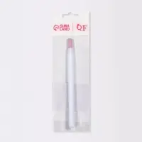 Пушер керамический, 13 см, белый, розовый