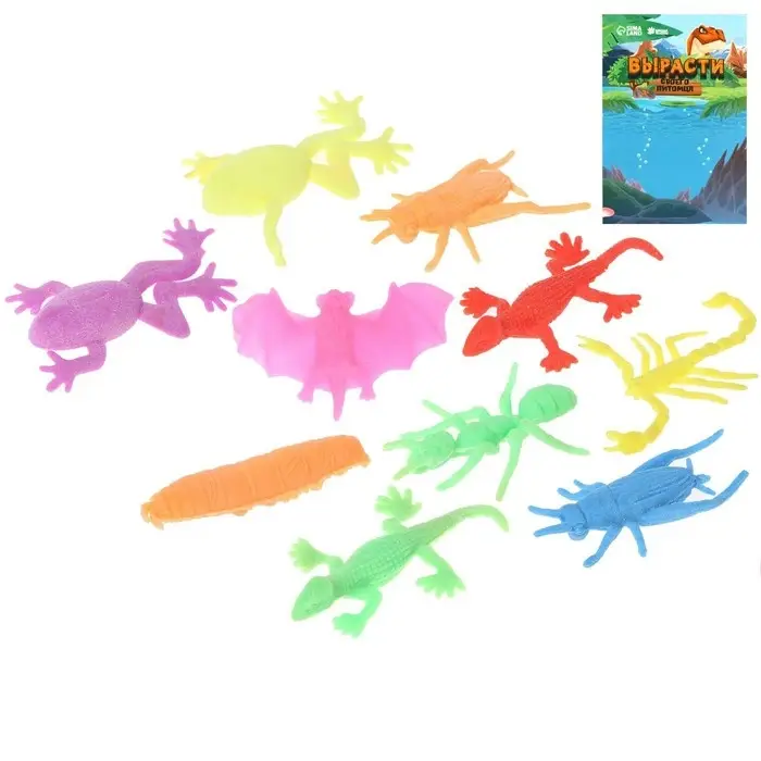 Растущие животные &laquo;Насекомое&raquo;, МИКС