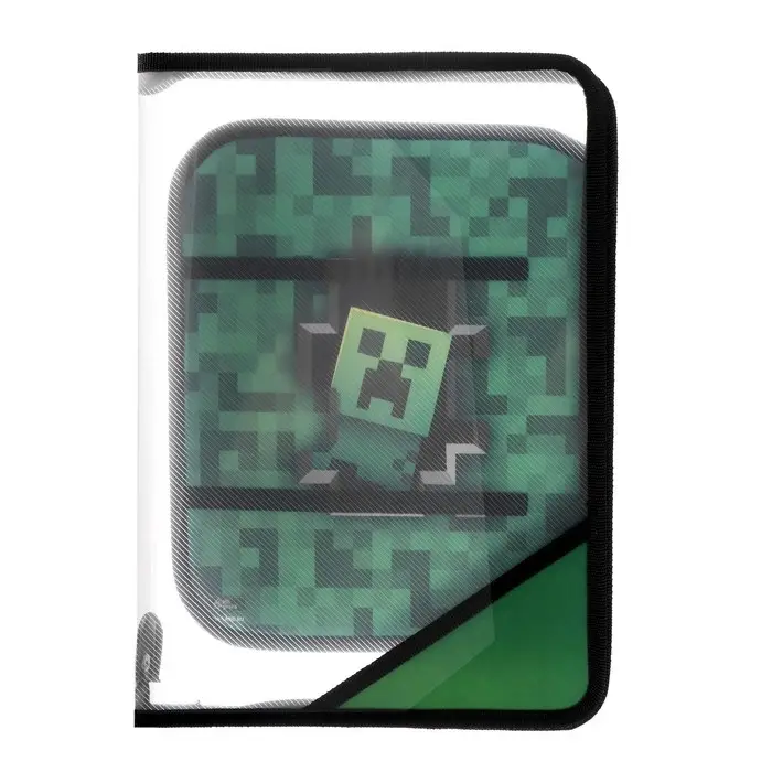 Папка для труда, А4, пластиковая, 23&times;32.5&times;2.5 см &laquo;Пиксели&raquo;