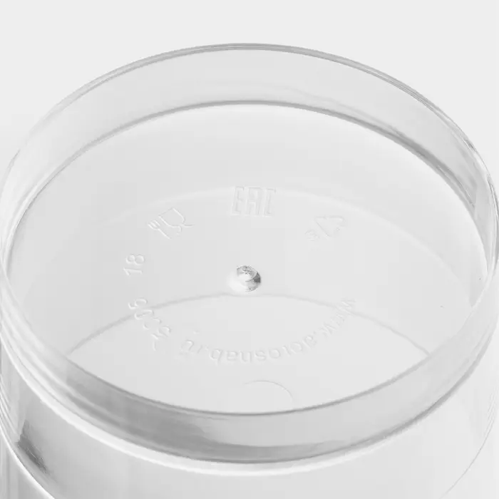 Форма пластиковая одноразовая для фуршета &laquo;Ноль&raquo;, 60 мл, прозрачная