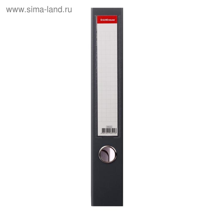 Папка-регистратор А4, 50 мм, ErichKrause Granite, с арочным механизмом, серая