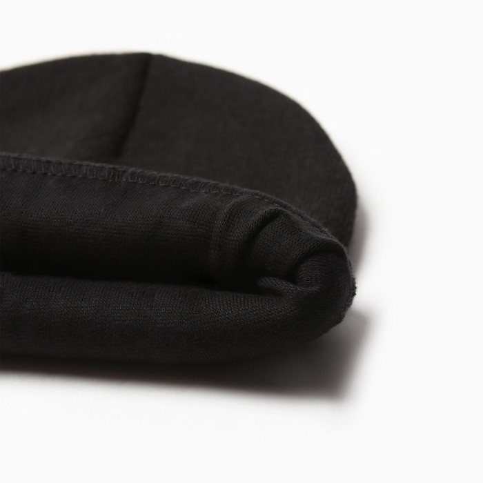 Шапка детская MINAKU р-р 46-48, цвет черный Шапка детская MINAKU р-р 46-48, цвет черный