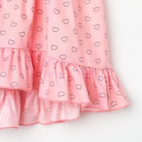 Платье детское KAFTAN &laquo;Сердечки&raquo; р. 98-104