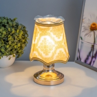 Аромасветильник сенсорный "Адель" G4 35Вт золото 16,5х16,5х25 см RISALUX Аромасветильник сенсорный "Адель" G4 35Вт золото 16,5х16,5х25 см RISALUX