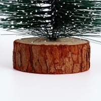 Новогодний декор &laquo;Ёлочка зелёная в снегу&raquo; 8 &times; 8 &times; 40 см