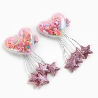 Заколки для волос с шейкером &laquo;Для милой леди&raquo;, 2 шт., 4 5 х 4 х 1 см