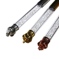 Ручка шариковая-прикол "Корона со стразами", МИКС Ручка шариковая-прикол "Корона со стразами", МИКС