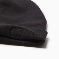 Шапка для мальчика, цвет черный, размер 50-54 Шапка для мальчика, цвет черный, размер 50-54