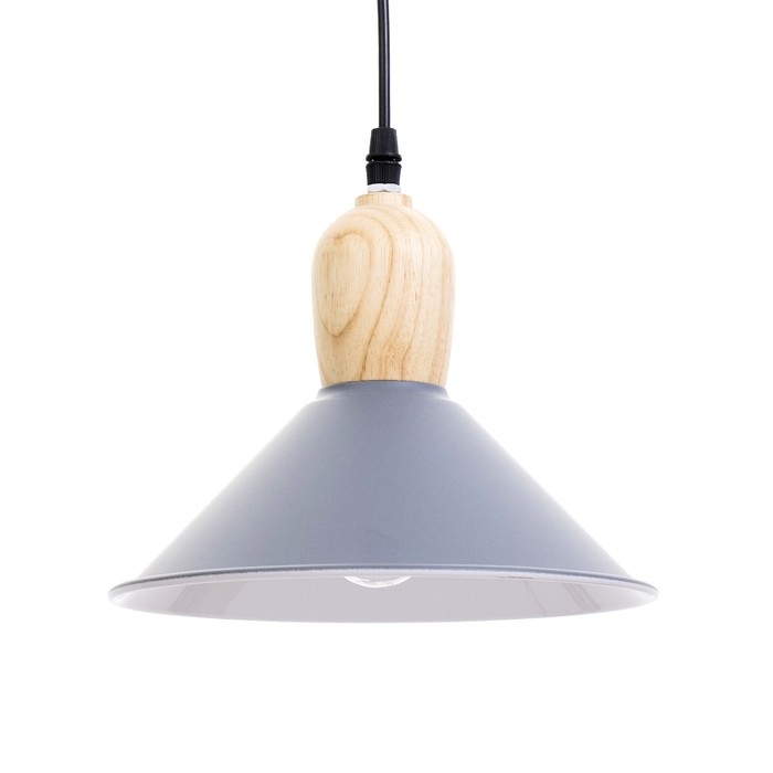 Светильник трековый &laquo;Кива&raquo; Е27 40Вт серый 22х22х21-121см