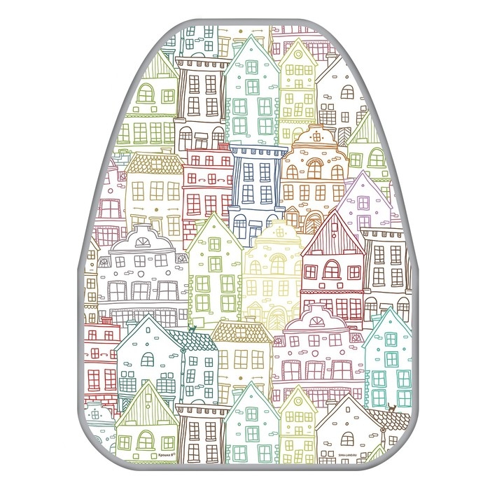 Незапинайка - защитная накидка на сиденье автомобиля «Город», 61х46 см Незапинайка - защитная накидка на сиденье автомобиля «Город», 61х46 см