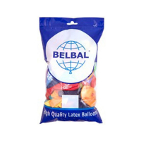 Шар латексный 14" &laquo;С днём рождения&raquo;, набор 50 шт., цвета МИКС