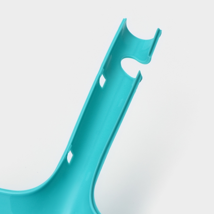 Веник для пола с совком &laquo;Практик&raquo;, цвет бирюзовый