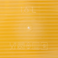 Набор пищевых контейнеров &laquo;BioFresh&raquo;, 4 шт: 500 мл, 1 л, 1,6 л, 2,3 л, прозрачные, крышки микс