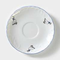 Блюдце &laquo;Рококо. Гуси&raquo;, d=15,7 см