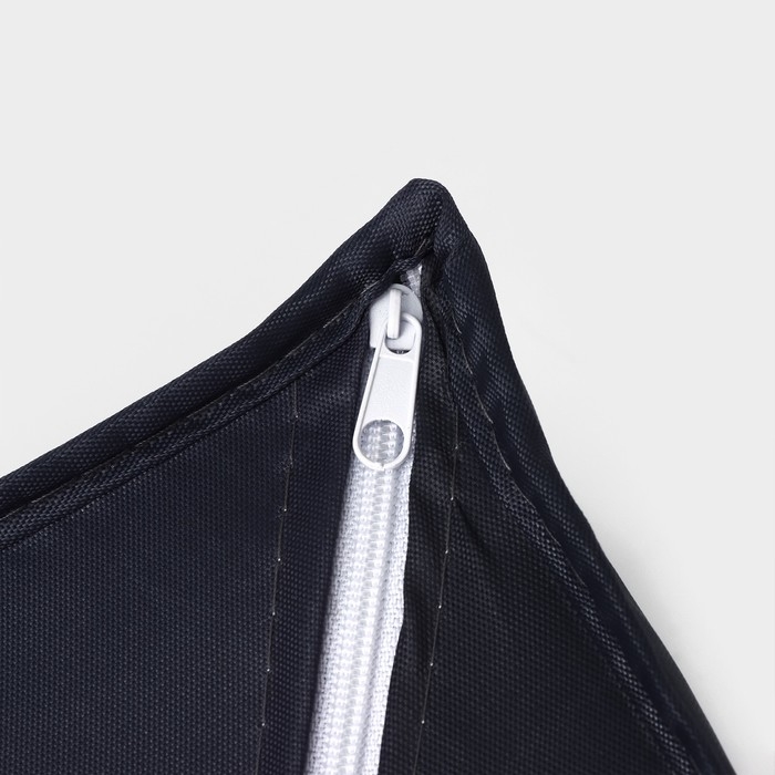 Органайзер для хранения белья LaDо́m, 12 ячеек, 32&times;24&times;12 см, цвет графитовый