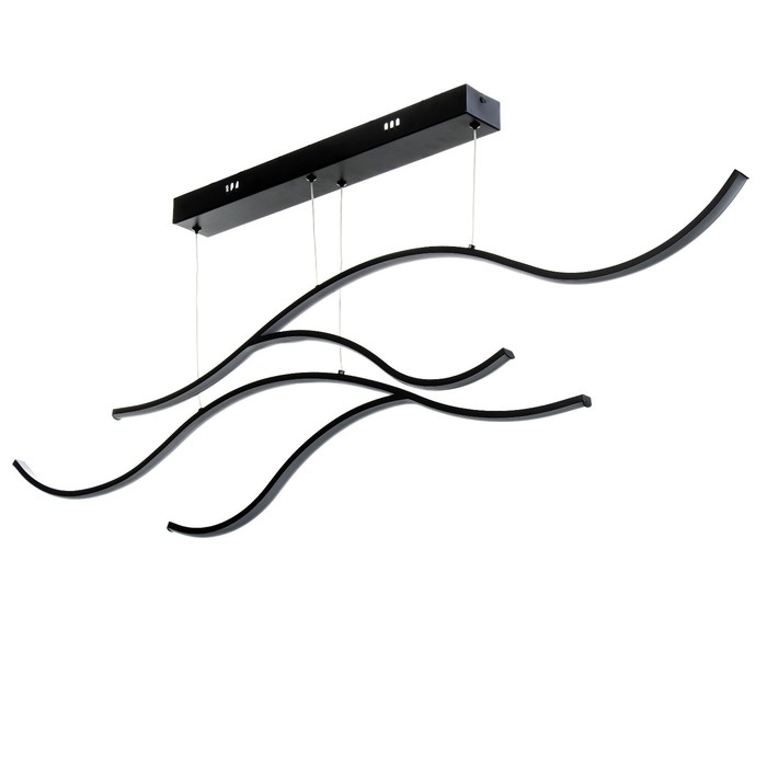 Светильник BayerLux "Волны" LED 72Вт 4000К черный 100х25х100 см