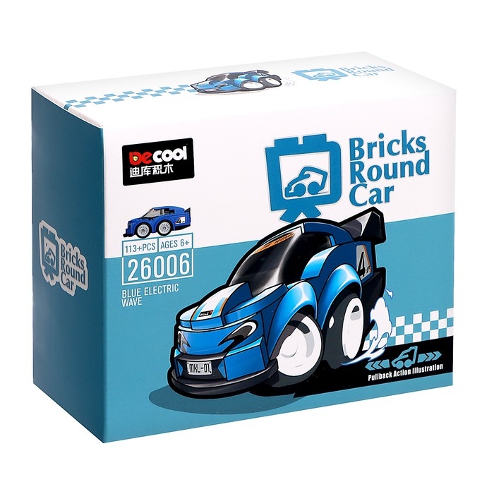 Конструктор инерционный &laquo;Спорткар&raquo;, 113 деталей