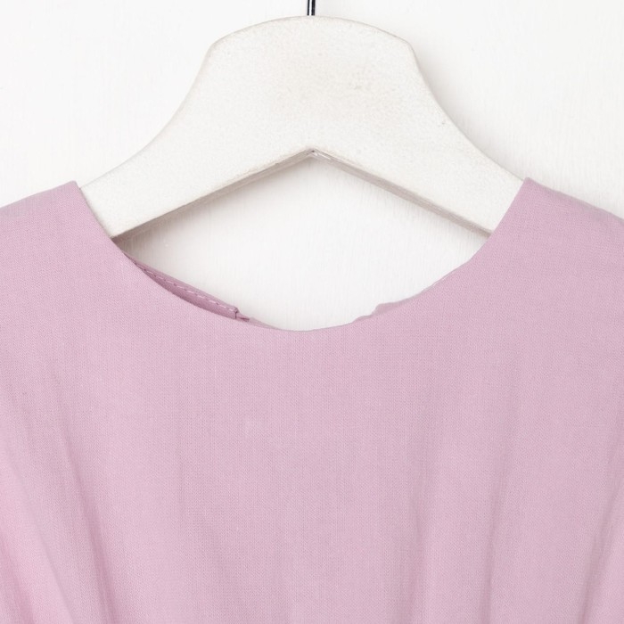 Платье детское KAFTAN Платье детское KAFTAN "Бант", р. 30 (98-104), лиловый