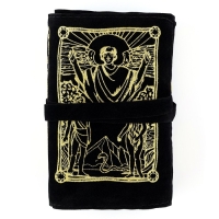 Мешочек для карт на Хэллоуин «Таро A. E. W.», бархатный, 14х40 см Мешочек для карт на Хэллоуин «Таро A. E. W.», бархатный, 14х40 см