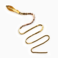 Заколка прядь со стразами новогодняя &laquo;Верь в мечту&raquo;, на Новый год, 1,5 х 1,5 х 2 х 45 см