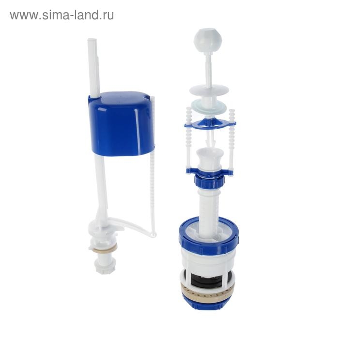 Арматура для смывных бачков Арматура для смывных бачков "РБМ" АС-6.1, с нижним плоским донным клапаном, белая