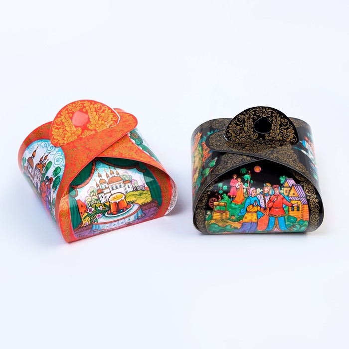 Набор пасхальный Набор пасхальный "Расписные шкатулки" микс