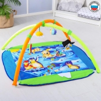 Развивающий коврик с дугами &laquo;Арктика-2&raquo;, 100&times;87 см, Дельфин